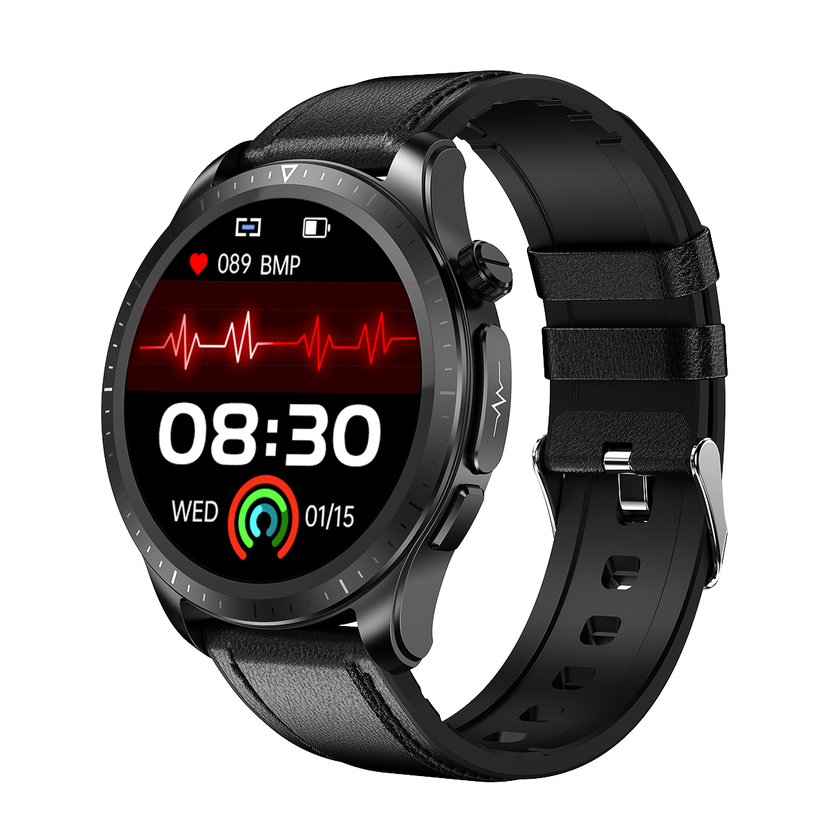 Smartwatch ProHaks pentru Monitorizarea Functiilor Vitale (Glicemie, Tensiune Arteriala, ECG 3 Derivatii) - Vreau Chestii