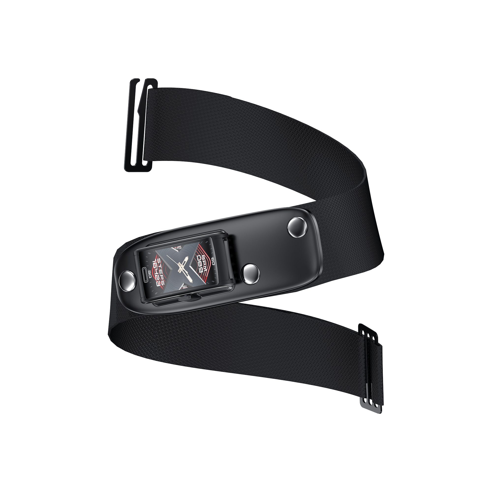 Suport ECG Smart Bracelet ProHaks (Centura Frecventa Cardica & Plasturi Fixare Suport) - Vreau Chestii