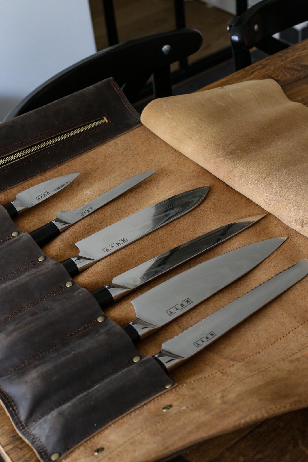 Set cuțite cu husă de protecție KUTT Yuko - Vreau Chestii
