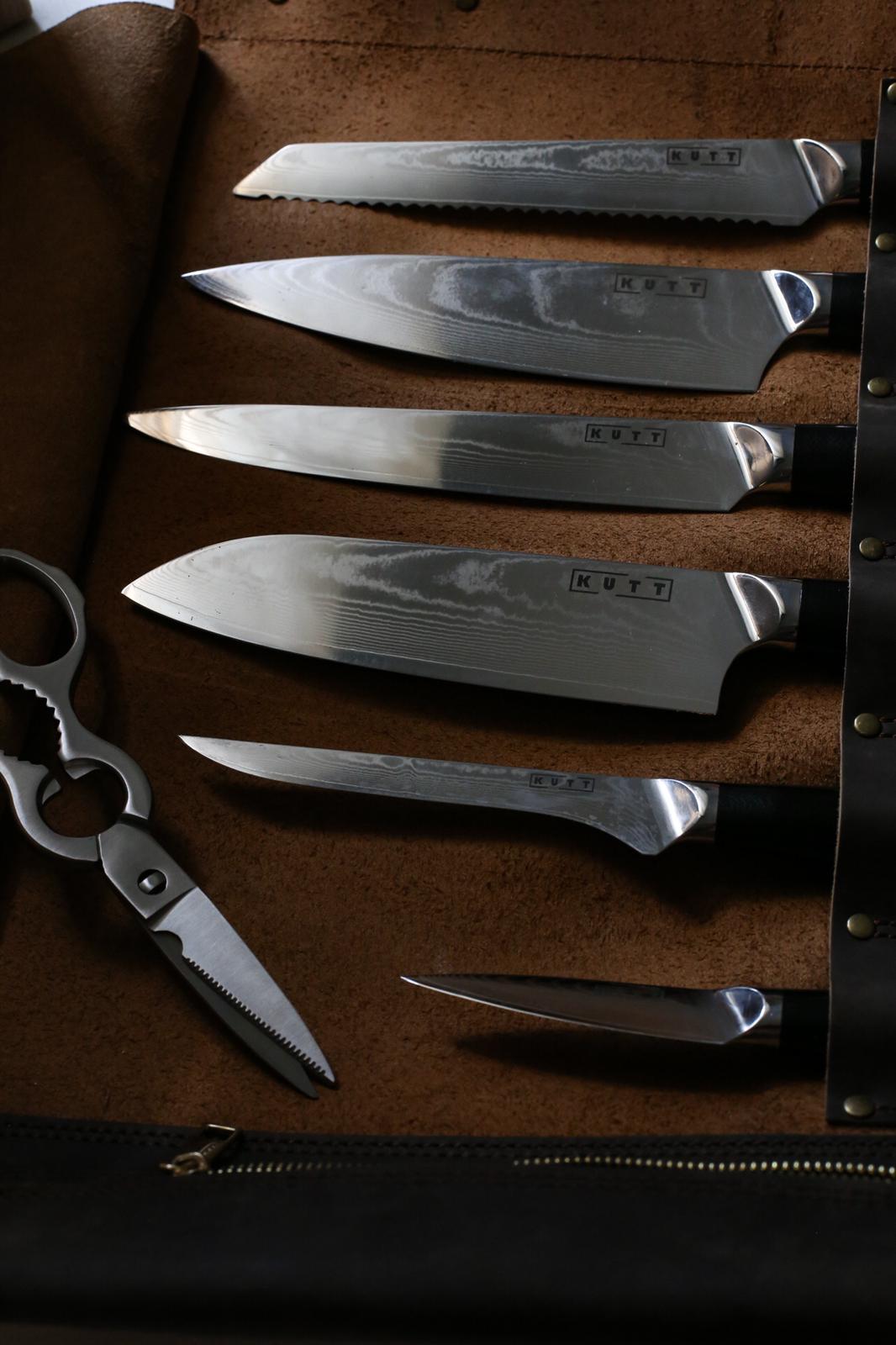 Set cuțite cu husă de protecție KUTT Yuko - Vreau Chestii