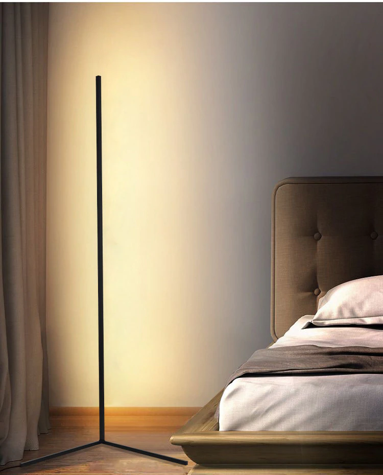 Lampadar Modern Smart RGB LED de Colț - Vreau Chestii